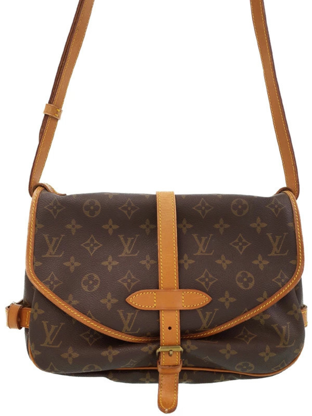 Louis Vuitton Monogram Saumur Shoulder Bag